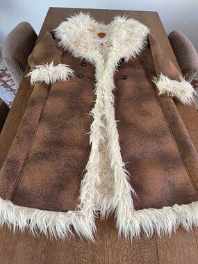 NEW - Simon Miller Jetz Vegan Shearling Coat